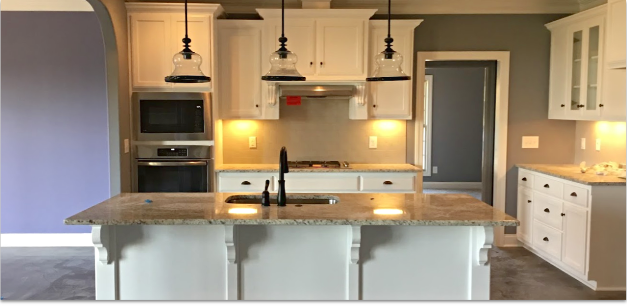 Ardmore Cabinets custom maple kitchen cabinets.